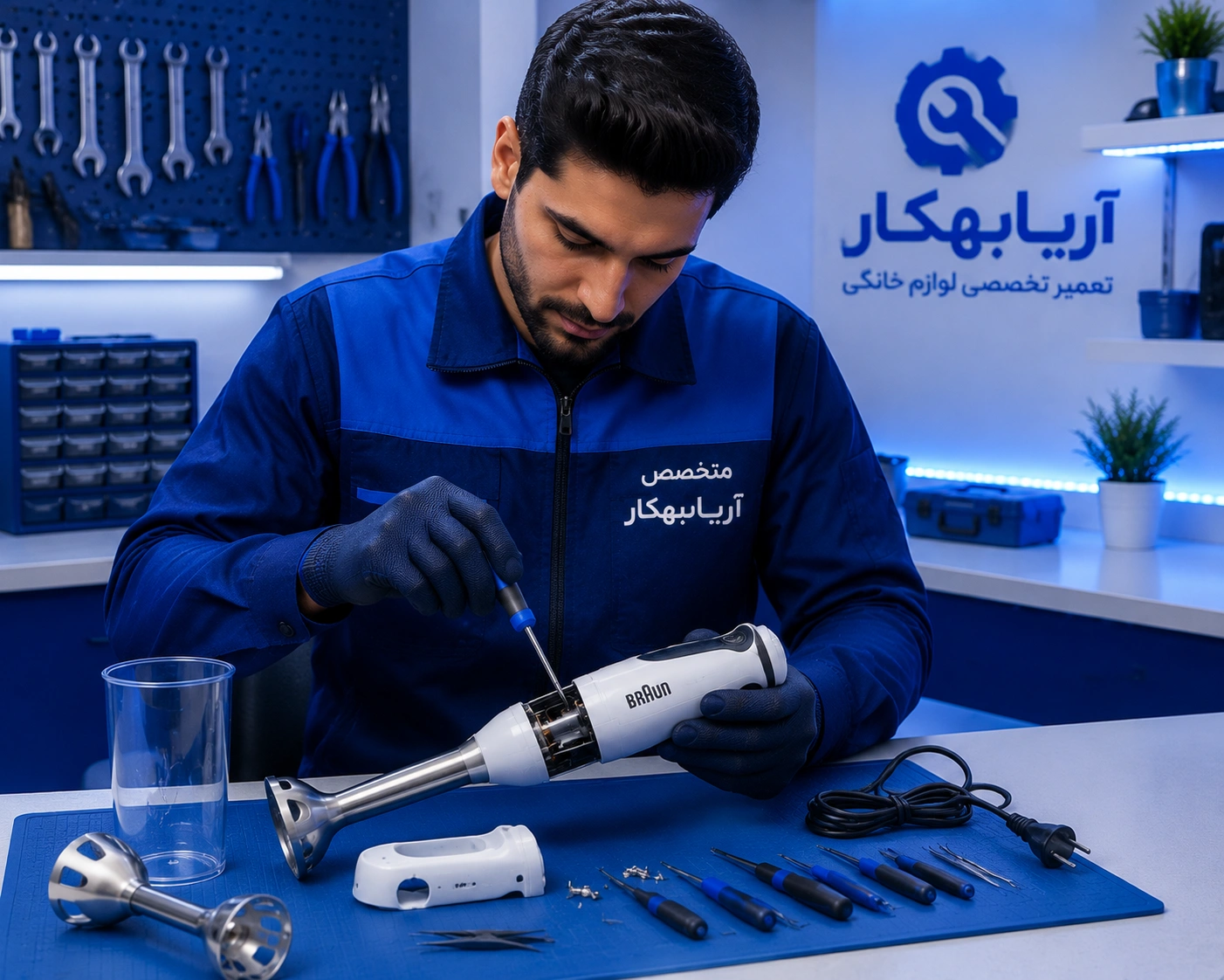 تعمیر گوشتکوب برقی براون